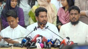এনসিপি নেতাদের হত্যার উদ্দেশ্যে হামলা করেছে মুজিববাদী সন্ত্রাসীরা : নাহিদ ইসলাম