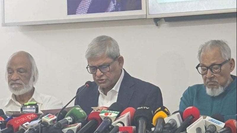 নির্বাচনের আগে গণভোট অপ্রয়োজনীয় ও অযৌক্তিক: মির্জা ফখরুল