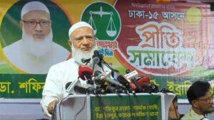 কেউ ভোট হাইজ্যাক করতে চাইলে যুবক হয়ে বিস্ফোরিত হবো : জামায়াত আমির