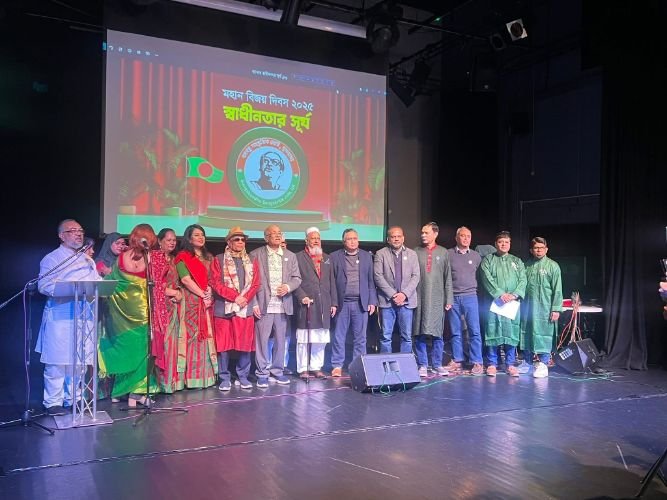 দুই বীর মুক্তিযোদ্ধাকে সম্মাননা দিল বঙ্গবন্ধু সাংস্কৃতিক জোট ইউকে
