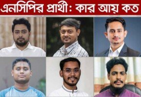 এনসিপির প্রার্থী: কার আয় কত
