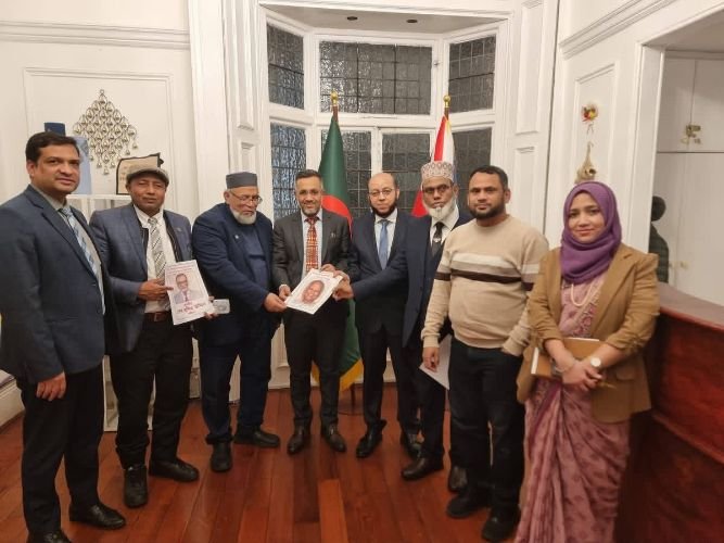 ম্যানচেস্টার–সিলেট ফ্লাইট চালু রাখা ও ওসমানী বিমানবন্দর আন্তর্জাতিককরণের দাবিতে স্মারকলিপি