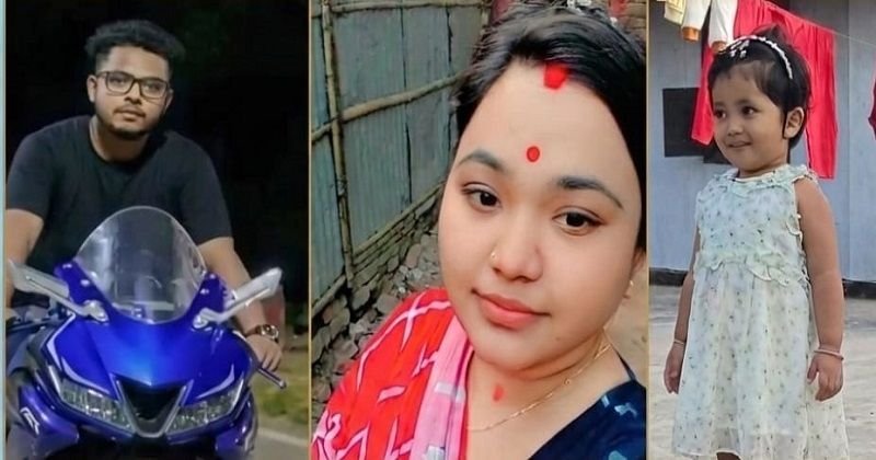স্ত্রী-সন্তানকে ছুরিকাঘাতে হত্যার পর স্বামীর আত্মহত্যা