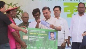 কৃষক কার্ড বিতরণ কর্মসূচির উদ্বোধন করলেন প্রধানমন্ত্রী