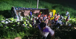 দাউদকান্দিতে চালবোঝাই ট্রাক উল্টে নিহত ৭
