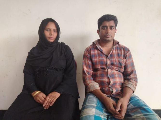 বড়লেখা সীমান্ত দিয়ে বাংলাদেশে অনুপ্রবেশের সময় ভারতীয় দম্পতি আটক
