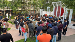 বাংলাদেশে মানবাধিকার পরিস্থিতির প্রতিবাদে লন্ডনে বিক্ষোভ সমাবেশ