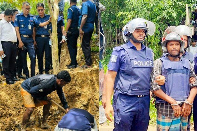 স্ত্রীকে হত্যার পর মাটিচাপা, নিখোঁজের ‘নাটক সাজিয়ে’ থানায় জিডি স্বামীর