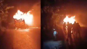 ফরিদপুরে বাসচাপায় পাঁচজন নিহত, ৪ গাড়িতে আগুন দিল উত্তেজিত জনতা