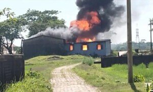 সিলেটে গ্যাস সিলিন্ডার গোডাউনে ভয়াবহ বিস্ফোরণ, দগ্ধ ৩