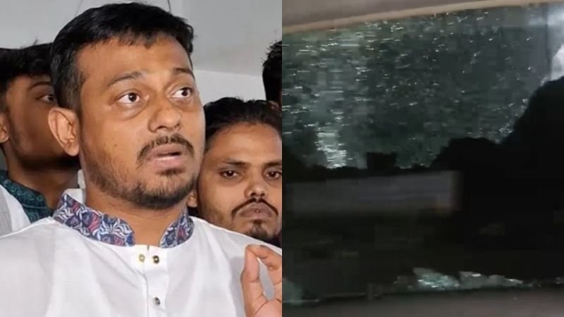 সিলেটে এনসিপির গাড়িবহরে হামলা, আহত নাসীরুদ্দীন পাটওয়ারী