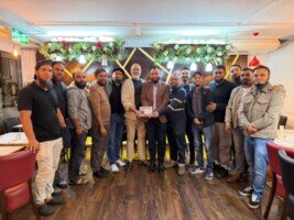 কাউন্সিলর সাদিকুর রহমান বাবলুকে এভারগ্রীন ক্লাব ইউকের সংবর্ধনা