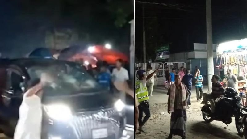 কুষ্টিয়ায় নাসীরুদ্দীন পাটওয়ারীর ওপর হামলার অভিযোগ, গাড়ি ভাঙচুর